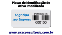 Placas de Identificação de Ativo Imobilizado