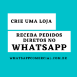 crie uma loja e receba pedidos diretos no whatsapp png